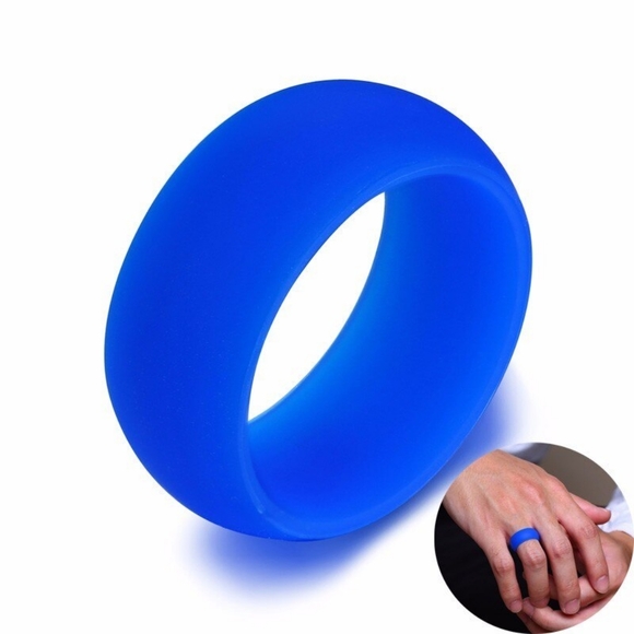 Pack of 5 Silicone Rings Band ❤💍 - Picture 14 of 16